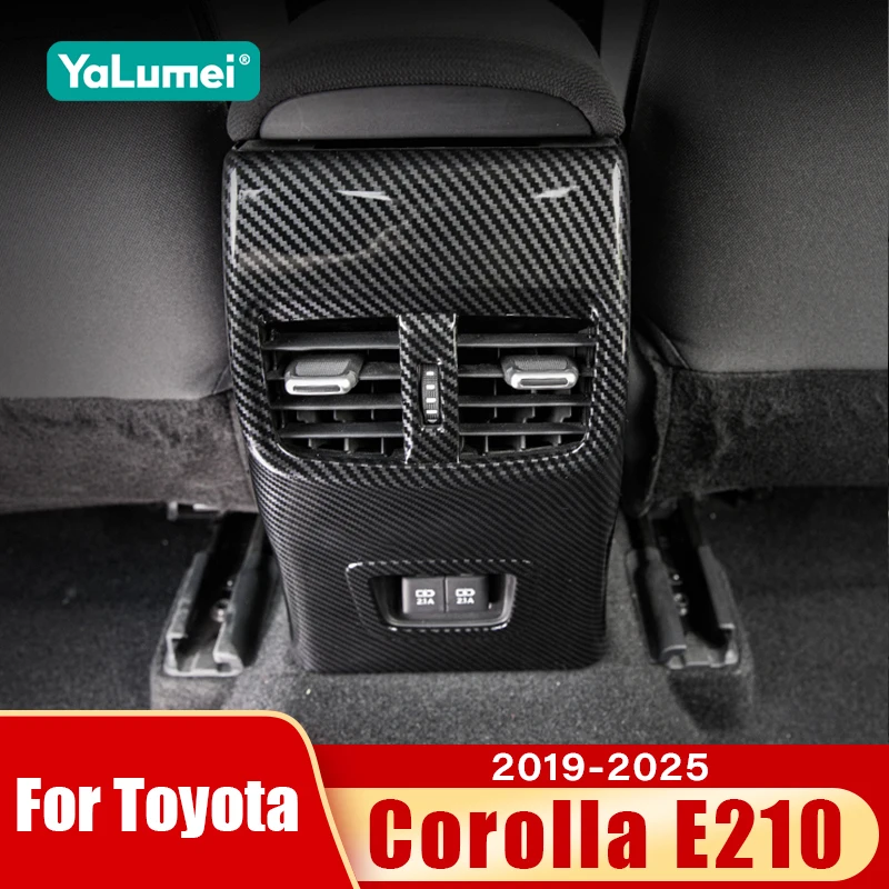 

For Toyota Corolla E210 2019 2020 2021 2022 2023 2024 2025 Hybrid Car Rear Air Condition Outlet Vent Cover Protect Accessories