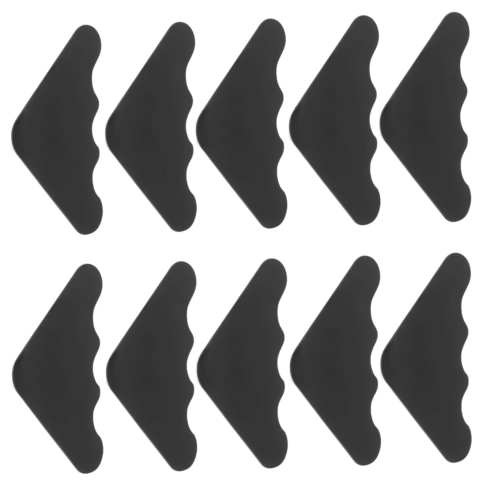 10 قطعة وسادة البساط القابضون عدم الانزلاق قابل للغسل السجاد الشريط مكافحة الشباك بولي القابض لمعظم أنواع الأرضيات القابض للسجاد