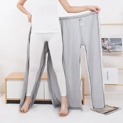 Ropa de verano para pacientes, pantalones delgados fáciles de usar y quitar, incontinencia, incontinencia en cama, ancianos, rotura, hombres y mujeres