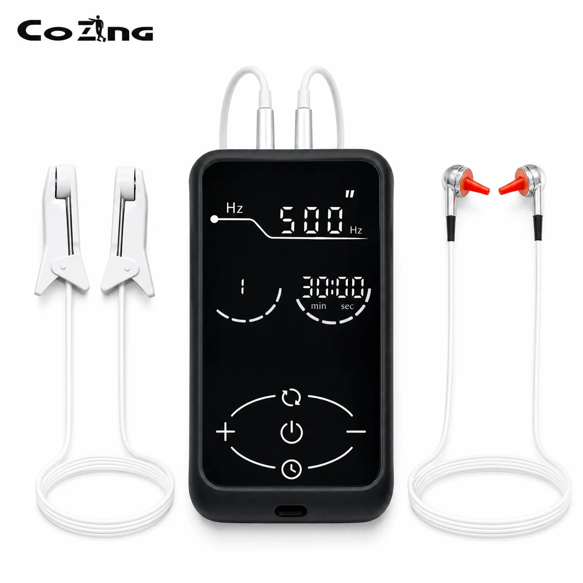 Physical Therapy Portable Sleeping-aid Device, Ear-clip Vagus Nerve Stimulator CES Insomnia Sleep Aid Depression Anxiety