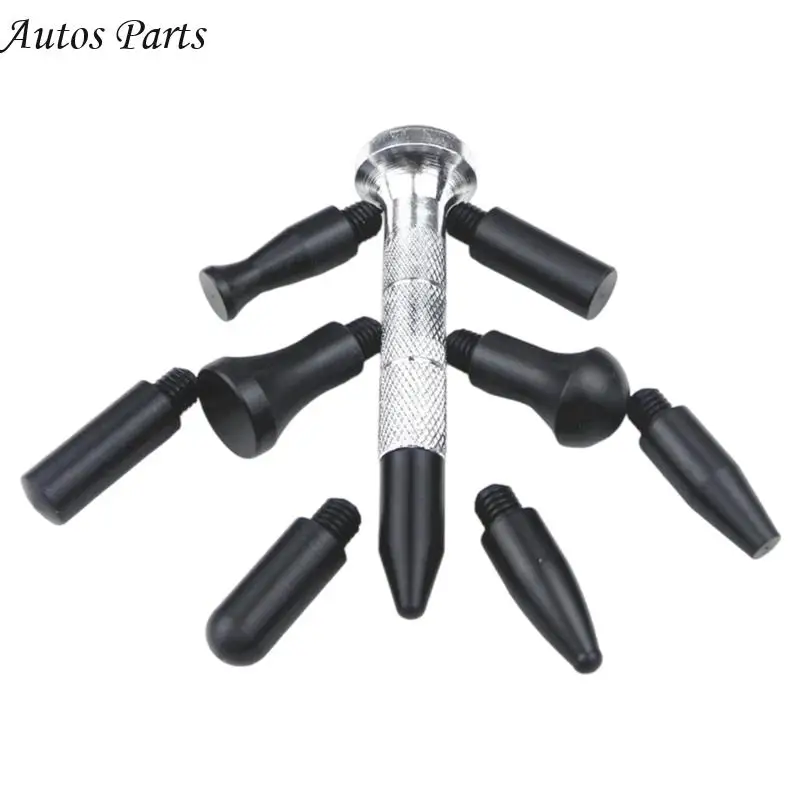 

57BA Professional Car Dent Tap Down Pen Automotive Repair Tool с взаимозаменяемым листовым металлом.