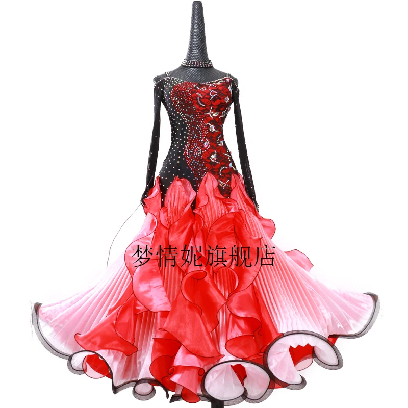 

Ballroom Dance Competition Dresses Dance Costumes Waltz Dress For Dancing Clothes Dance Wear Dress Rumba Standard Ballroom Dress