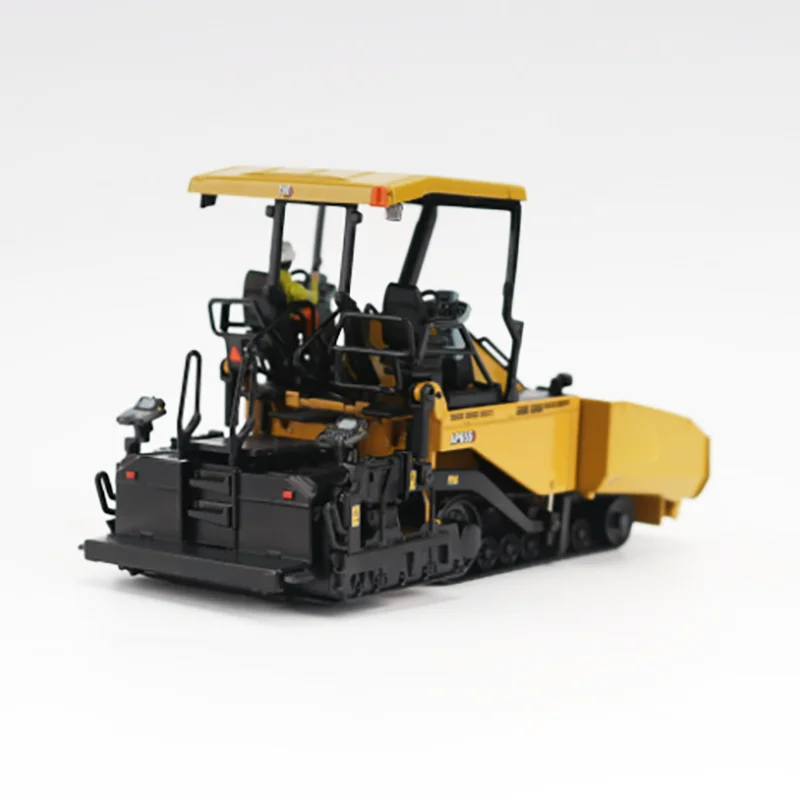 Diecast 1:50 Scale Alloy AP655 Road Paving Machine Engineering Vehicle Model Simulation Toy Collection Static Ornament 85590MH