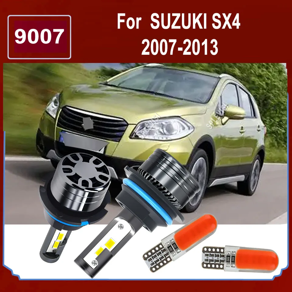 

LED White Headlight 9007 HB5 - High-Lumen Output & Superior Brightness For SUZUKI SX4 2007 2008 2009 2010 2011 2012 2013