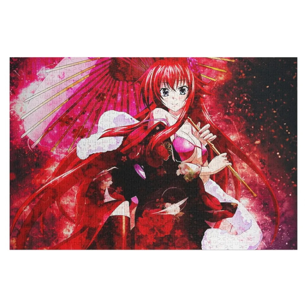 

Rias Gremory High School DxD Jigsaw Puzzle Toddler Toys Custom Gifts Wood Name Photo Puzzle