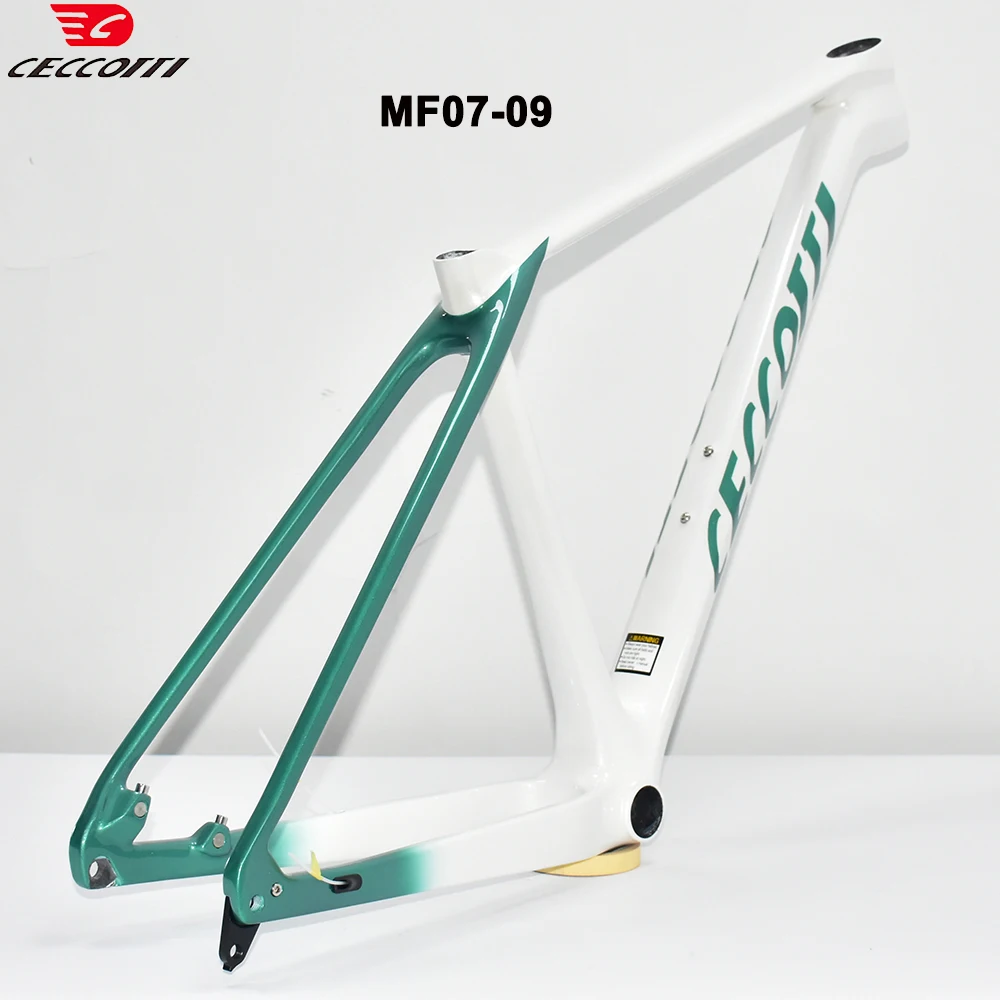 CECCOTTI Newest Color 29er MTB Frame Full Inner Cable Model Desgin 148mm Boost And BB92 Carbon MTB 29 Frames