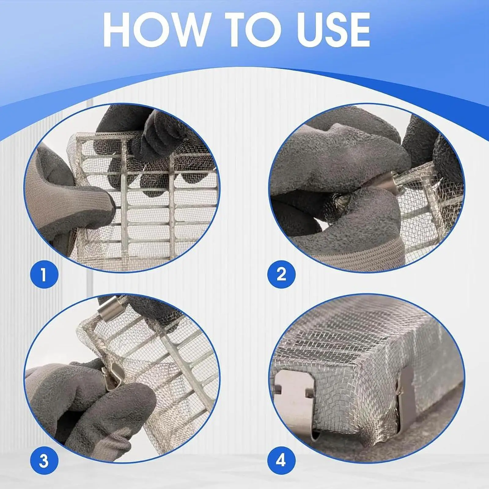 20 Pieces Stainless Steel Fixing Hardware Easy to Install Rustproof Cable Clips for Material Handling Indoor Outdoor