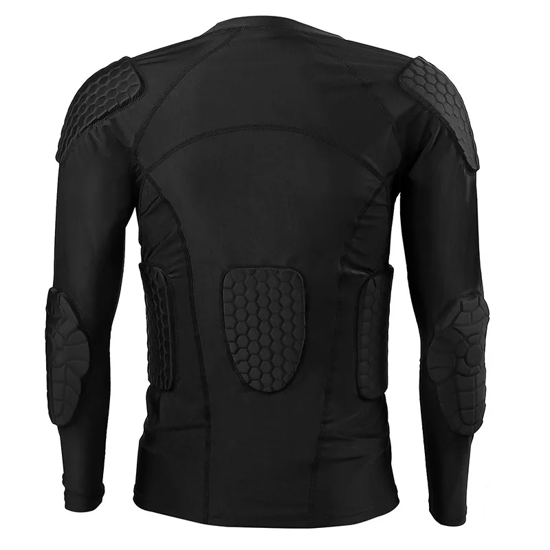 Ski Ice Hockey Shoulder Long-Sleeved Football Goalkeeper Chest Protector Waist Elbow Protector Shoulder Anti-Collision Protectiv