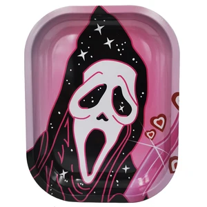 2 قطعة فطر المتداول صينية 180x140mm مجموعة مطحنة الأعشاب شبح روز القلب شجرة التدخين اكسسوارات أفضل 10 طقم ماريجوانا وردية مبيعا - رقم 5