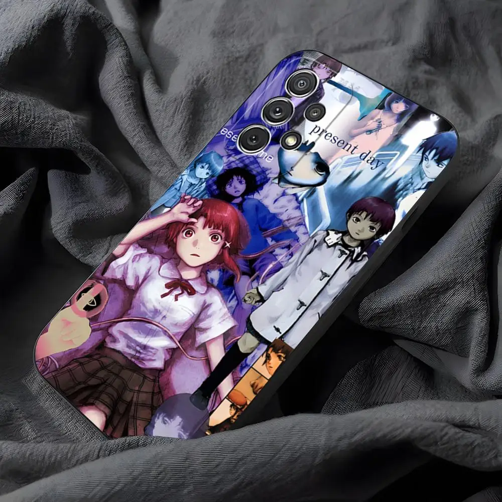 Serial Experiments Lain Phone Case for Samsung Galaxy A31 A33 A52 A13 A02 A72 A40 A20 A23 A54 A14 A34  Back Cover