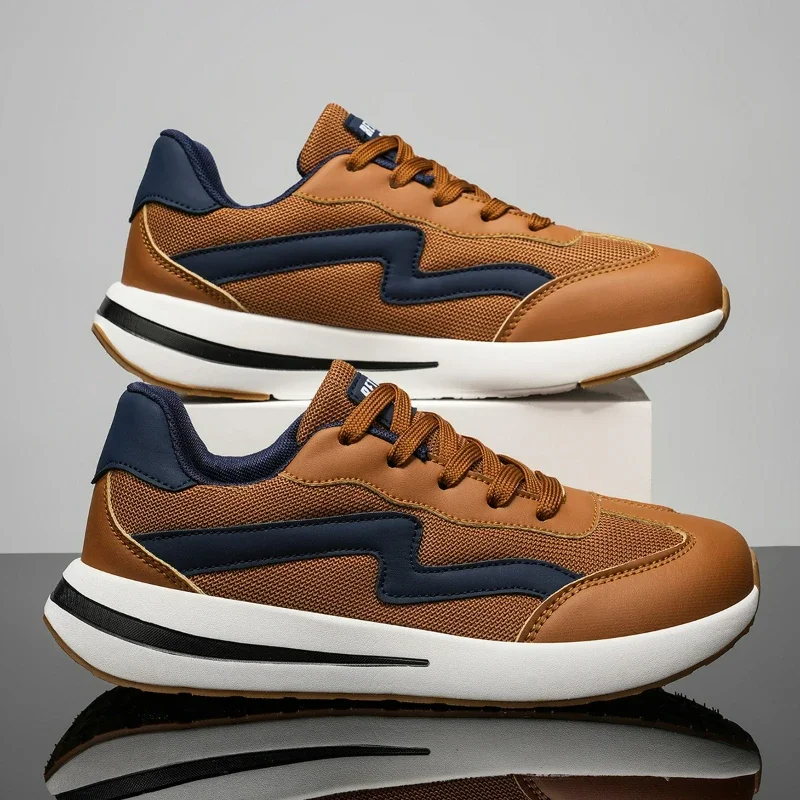 Men Slip Barefoot Shoes Minimalist Wide Toe Sneakers Lightweight Breathable Walking Shoes for Men Fashion Casual Flat Sneakers