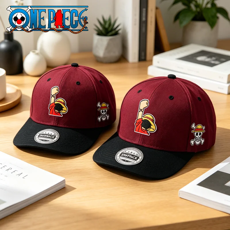 One Piece Baseballkappen für Erwachsene im Vintage-Look mit Cartoon-Print, Sonnenhüte für Damen und Herren, Sommer, verstellbar, modischer Hut, Kawaii, Geburtstagsgeschenk