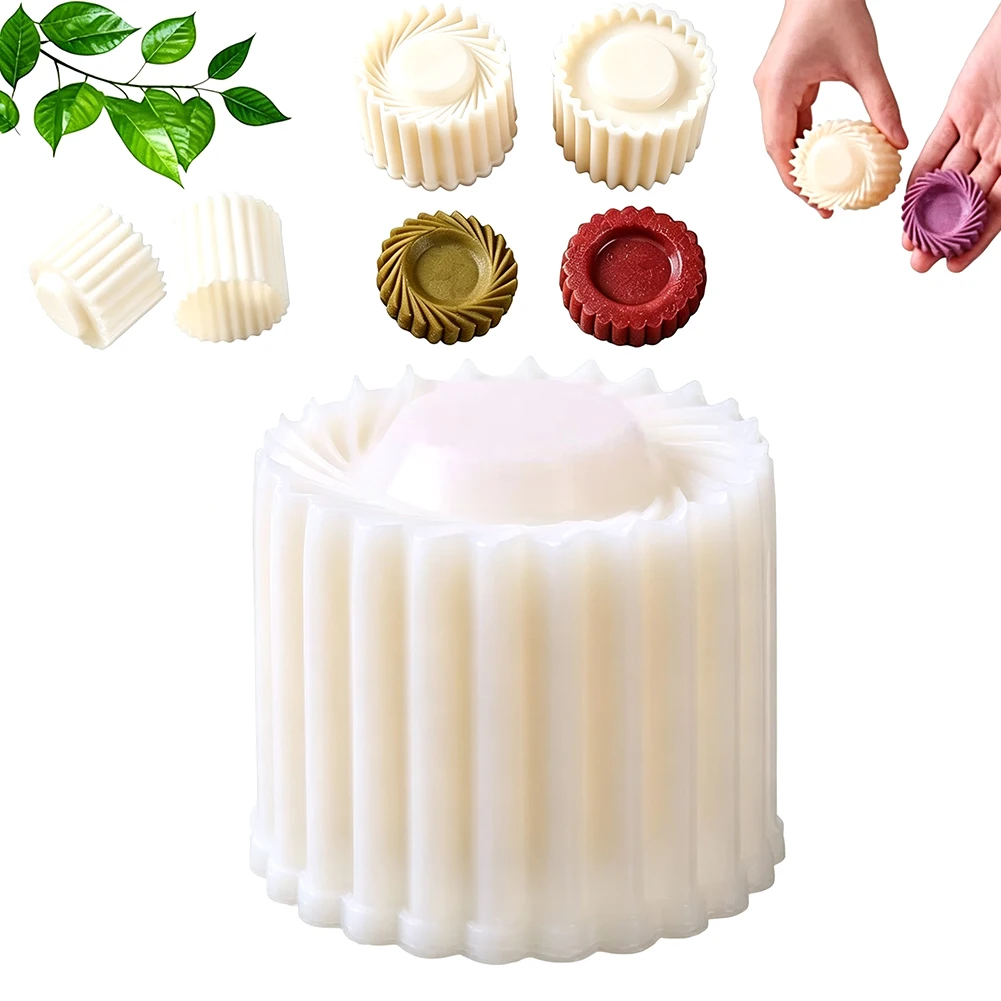 Detachable 2-in-1 Pastry Mold Stamp Mooncake Mold Pastry Cake Decorating Tool Hand Pressure Home DIY Party Baking Cookie Molds