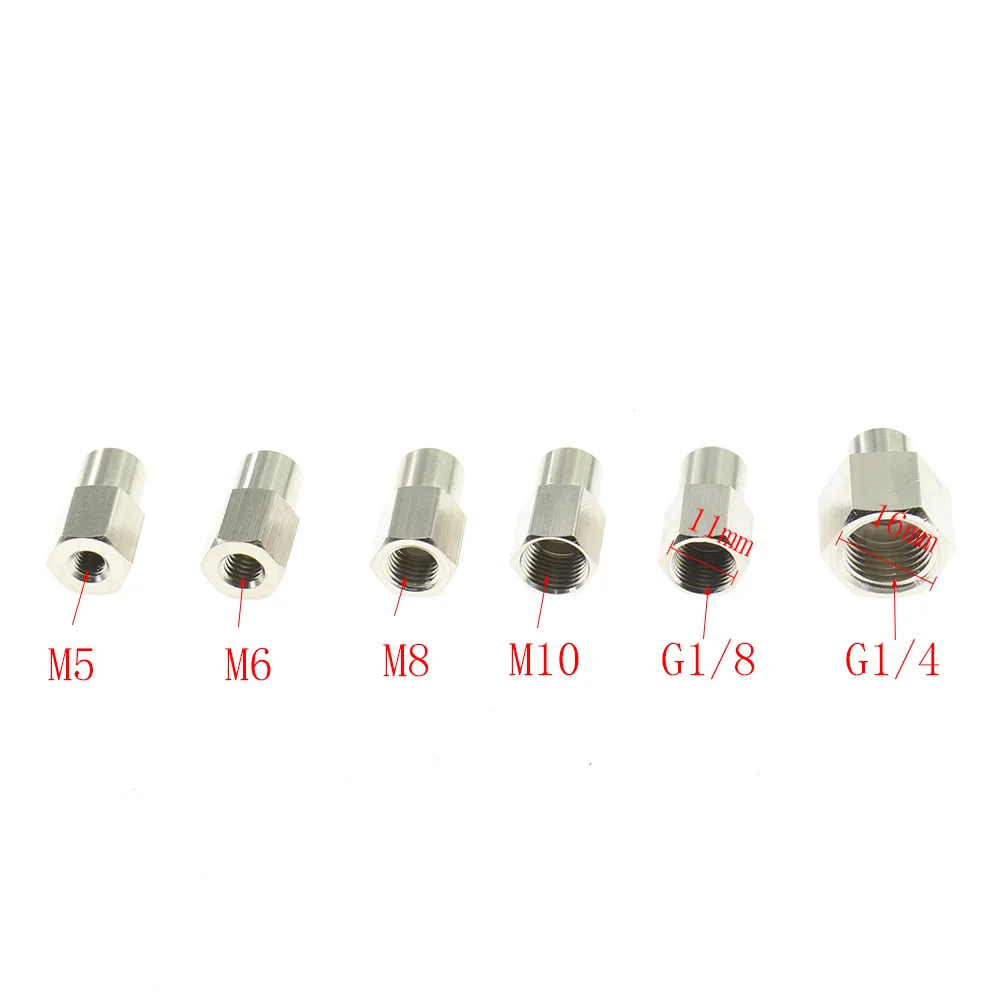 Verriegelungskopf Automatische Abgabemaschine Adapter Abgabeventil Stecker M5 M6 M8 M10 G1/8 G1/4 Adapter Fitting Stecker – Detail 1