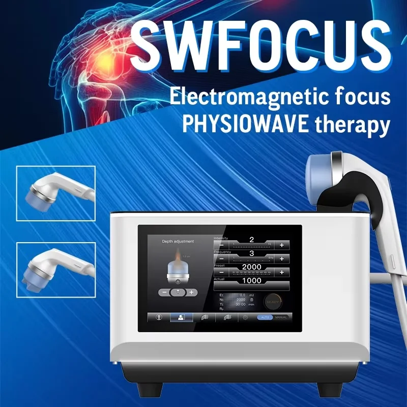 Focused Shockwave Physical Therapy Device Deep Tissue Massage Fast Pain Relief Erectile Dysfunction Treatment Salon Homeuse
