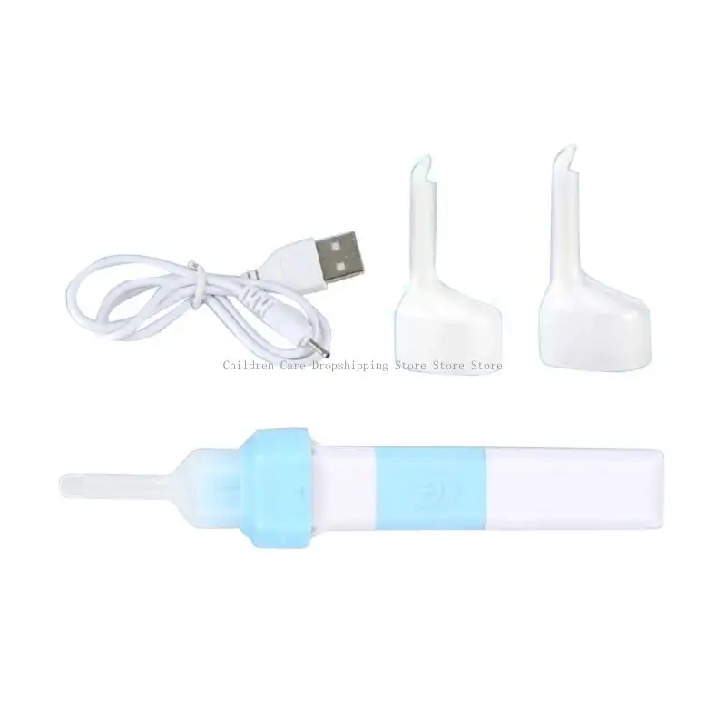 

Electric Ear Vacuum Ear Cleaner set Powerful Earwax Removal Device with USB Cable Hand Ear Cleaning Set for Baby Kids