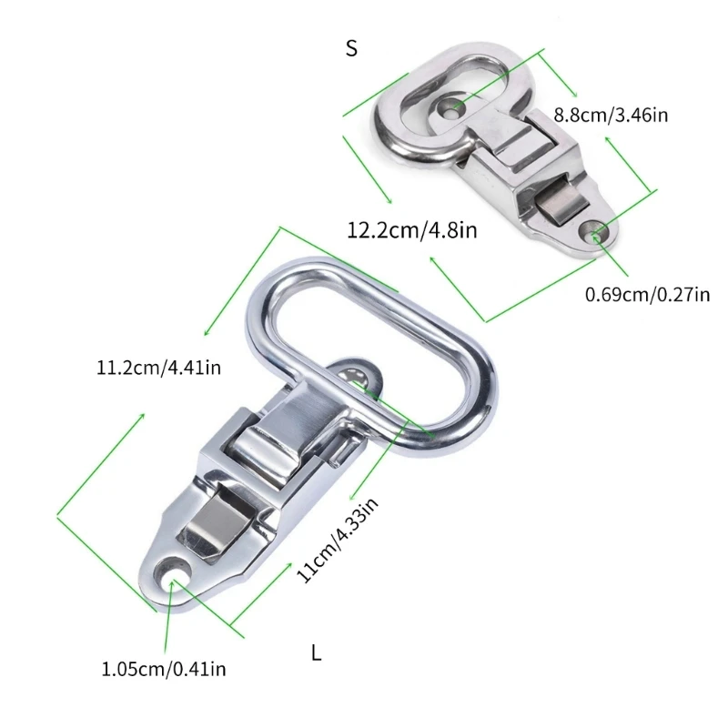 Heavy Duty Diamond Non-Slip 304 Stainless Steel Folding Mast Step Marine Boat Yacht Car RV Transom Step Fold Out Step