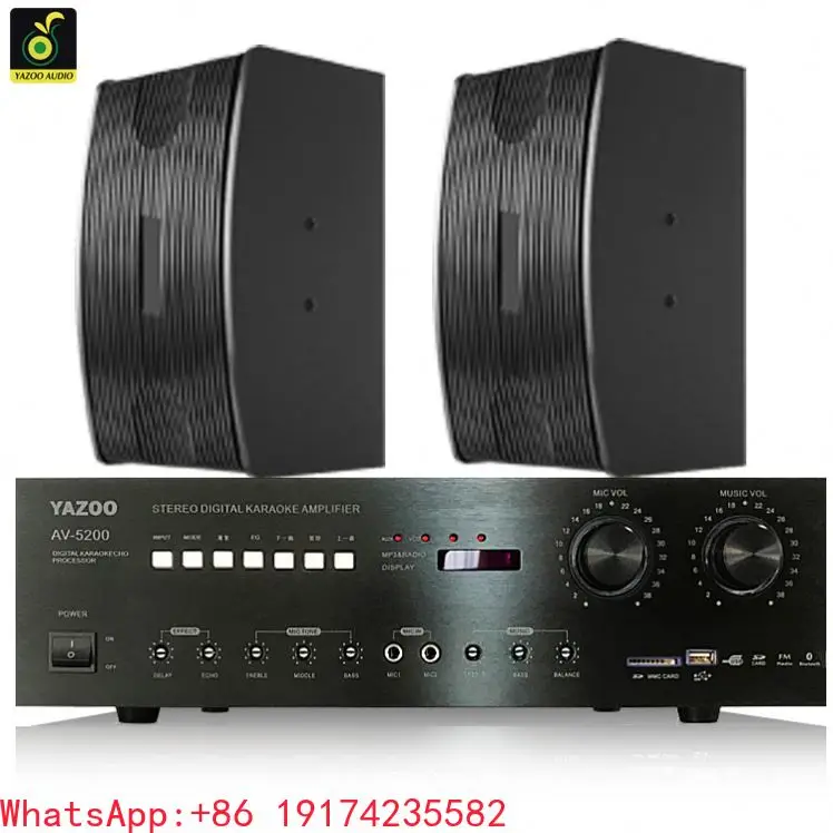 Hot Sell Factory Price Professional 10 Inch Oke Stage DJ bar Wooden 455 Passive Speaker Loudspeaker Box Big Audio System