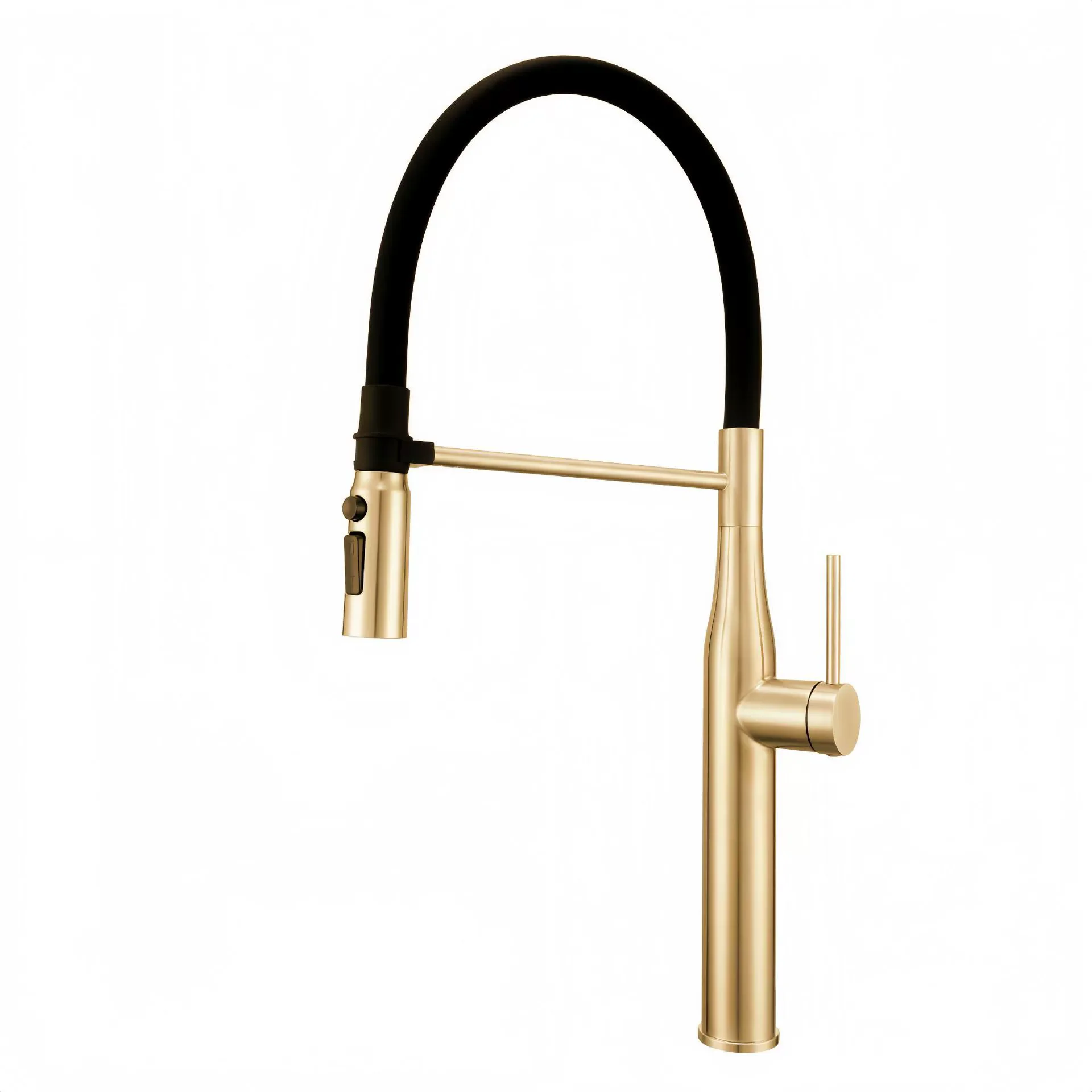 Kitchen Faucet Sink Tap Single Lever Hot and Cold Stainless Steel  Water Sink Faucet Gun Gray Rotation Magnetic Suction Spout