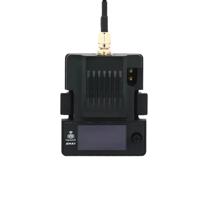 EMAX Aeris Link TX 2.4G ExpressLRS Transmitter Module 1W High Power External TX Module w/ OLED Screen & Cooling Fan for FPV Dron