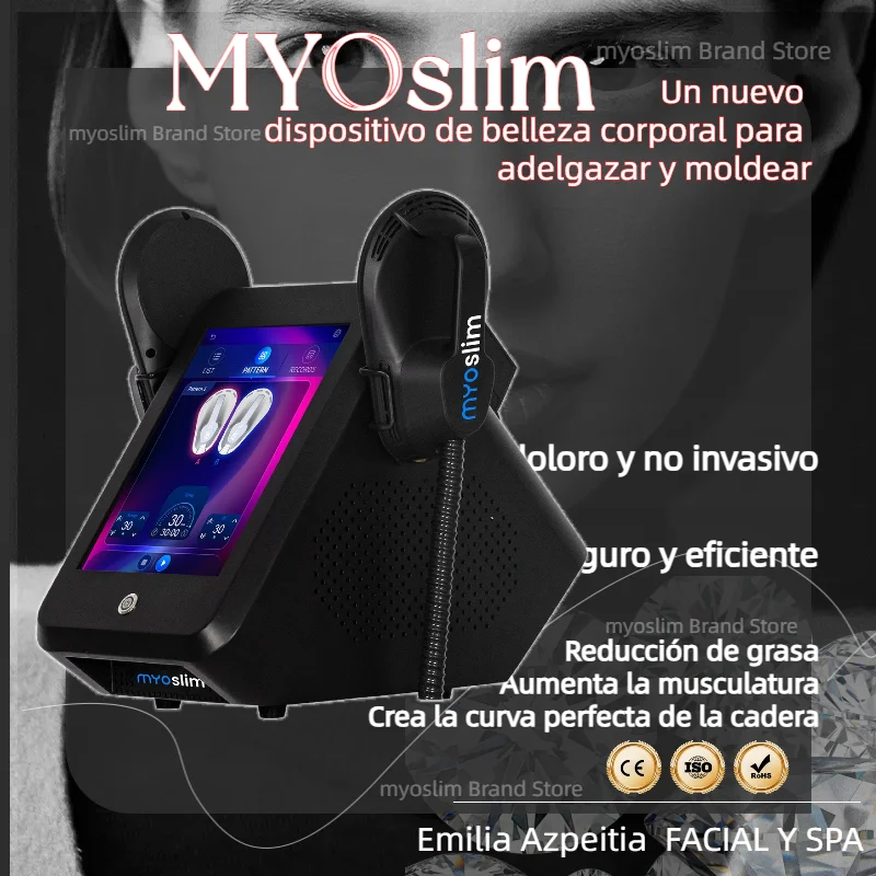 

myoslim 6500W Powerful Body Massage RF Fat Burning Muscle Slimming And Weight Loss for Salon machine