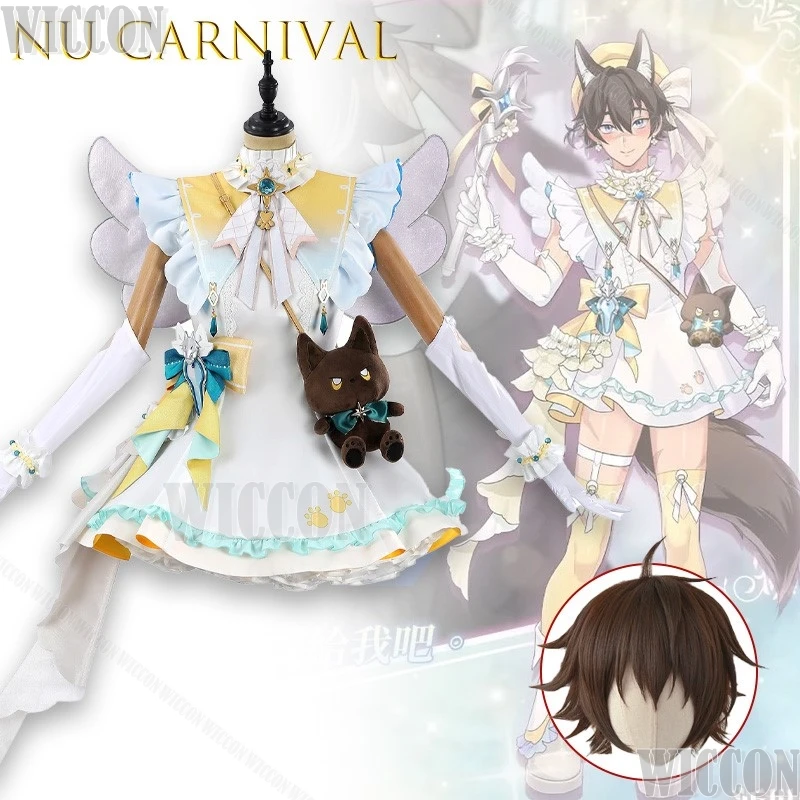 

Garu Nu Carnival Kael Moonlight, одежда для косплея, модное платье Лолиты с персонажем аниме, мужская милая униформа на Хэллоуин, костюм для ролевых игр