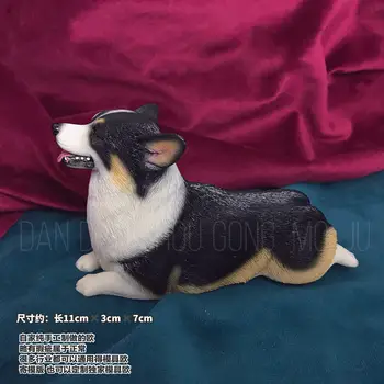 Corgi pes pryskyřice odlévací forma sádrová simulace štěněte pryskyřice 3D pes beton silikonová forma DIY domácí dekorace svíčka nástroj 10 nejlepší prodej silikonové formy na sádru - №10