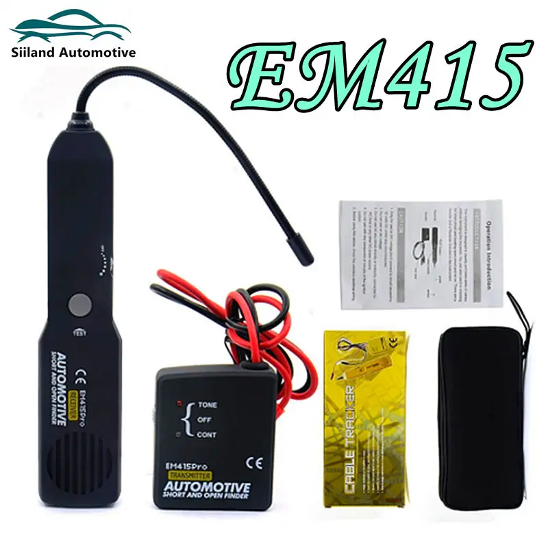 

НОВЫЙ EM415PRO автомобильный короткий кабельный трекер и открытый провод, универсальный EM415 PRO 6-42 В постоянного тока, автомобильный короткий провод
