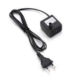Ultra Quiet 3W AC220V EU Plug Brushless Water Pump Waterproof Mini Submersible Pump Adjustable Flow For Fish Tank Fountain Aquar