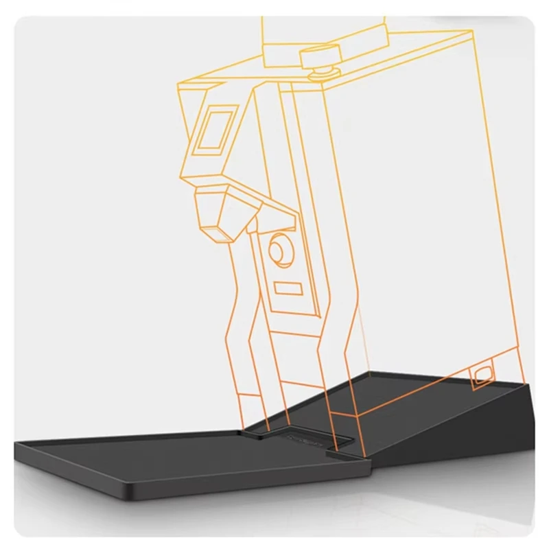 ABRE-Tilt Base Stand For Eureka Mignon Grinder Tilted Base With Tray,Incline Stand With Tray For Eureka