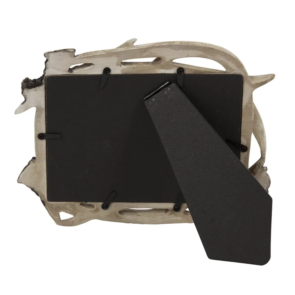 5x7 chifres moldura de mesa decoração vertical horizontal display fácil instalação caça presente rústico decoração para casa