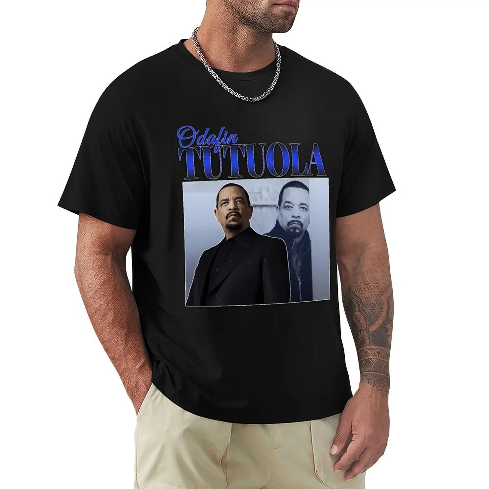 

Odafin (Fin) Tutuola 90s Inspired Vintage Homage T-Shirt Man t-shirt valentines boutique clothes Men's cotton t-shirt