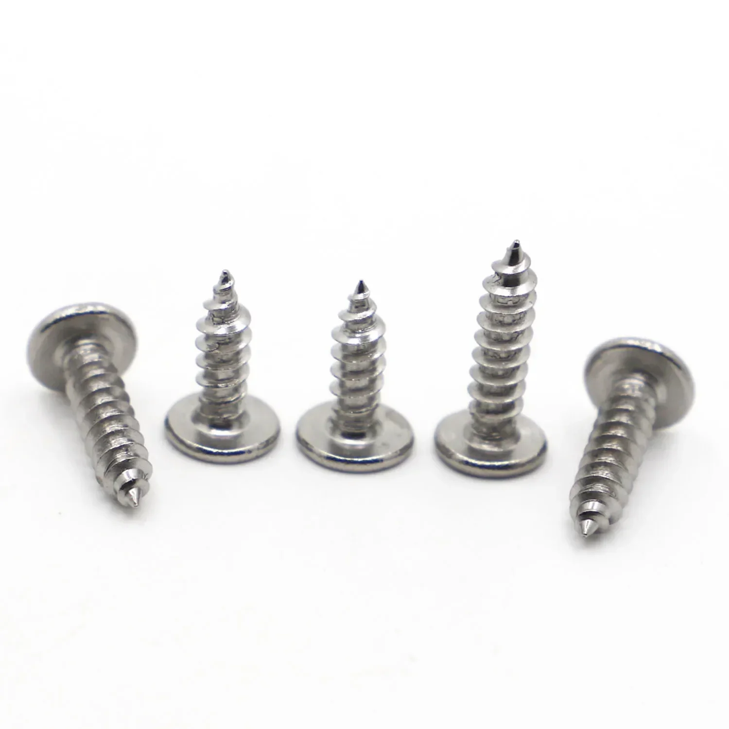 セルフタップ用の超微細木製ネジ,5〜50個,m2 cm,2.3 m 2.6 m 3.5 m4 m5 m6,ステンレス鋼クロス