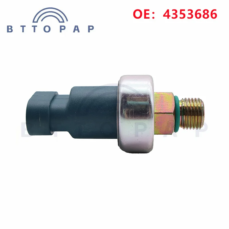 4353686 Oil Pressure Sensor For Hitachi EX60-5 EX100-5 EX120-5 EX200-5 EX220-5 Models Excavator Accessories