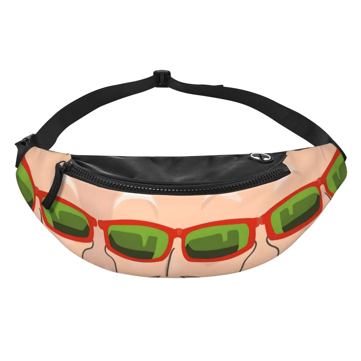 

Поясная сумка Custom M-Masters R-Roshis Powerful Face Fanny Bag в стиле аниме, унисекс, для путешествий, для телефона и денег