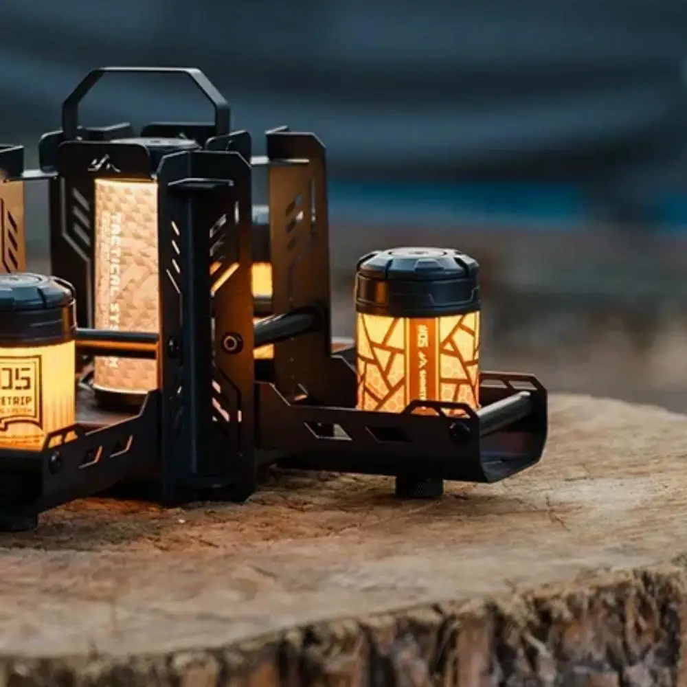Tactics 19 lamps Tiangong lamp box outdoor camping atmosphere tent lamp hang camping hanging lights