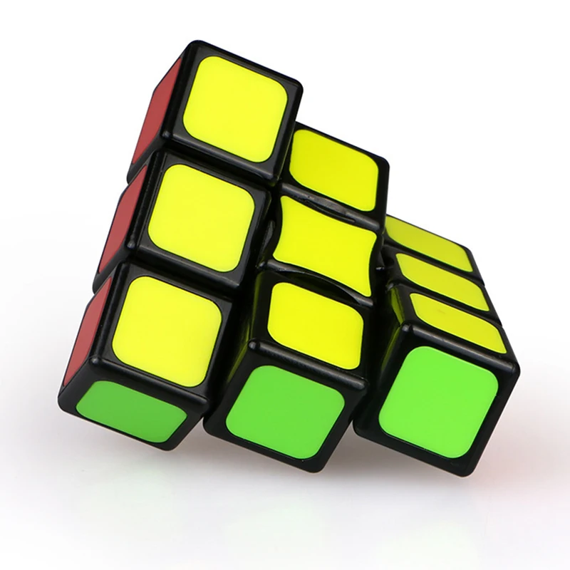 Qiyi 1x3x3 Magic Speed Cube Stickerless 3x3x1 puzzle Cubo Magico Twist  133 Cube Education Toys For Children