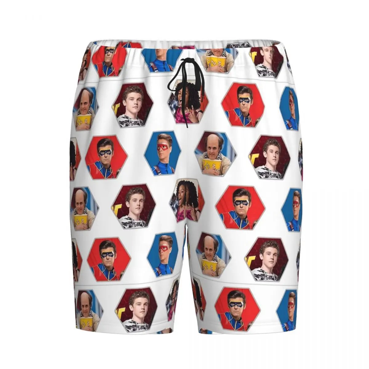 

Custom Henry Danger - Hexagon Shorts Sleeping Pants Men Pajama Pants Lounge Sleep Sleepwear Bottoms