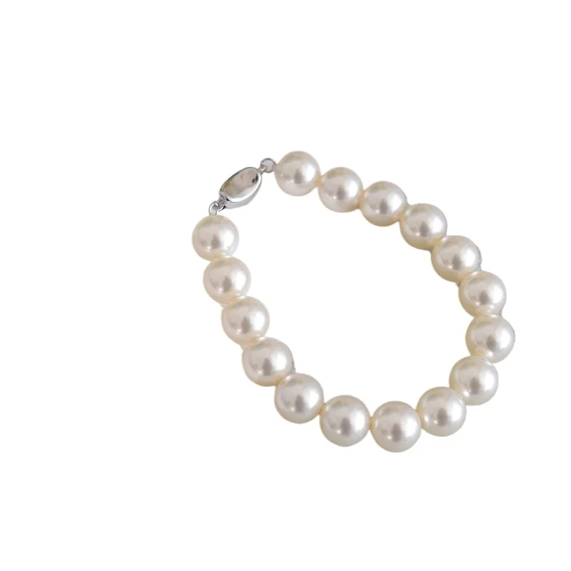 

11-12mm White Pearl Bracelet