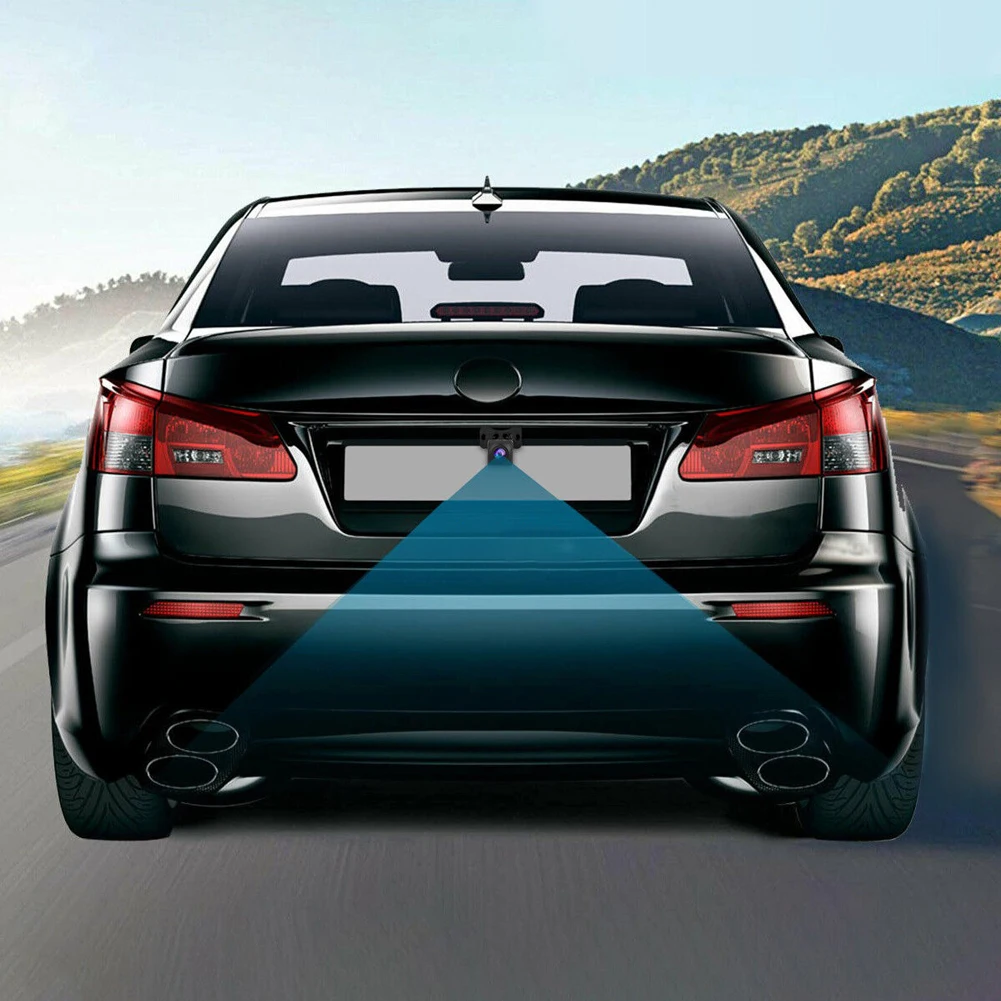 

Беспроводная Wi-Fi камера заднего вида для автомобиля с ночным видением, HD, IP67 водонепроницаемая, 175 градусов, поддержка iOS и Android