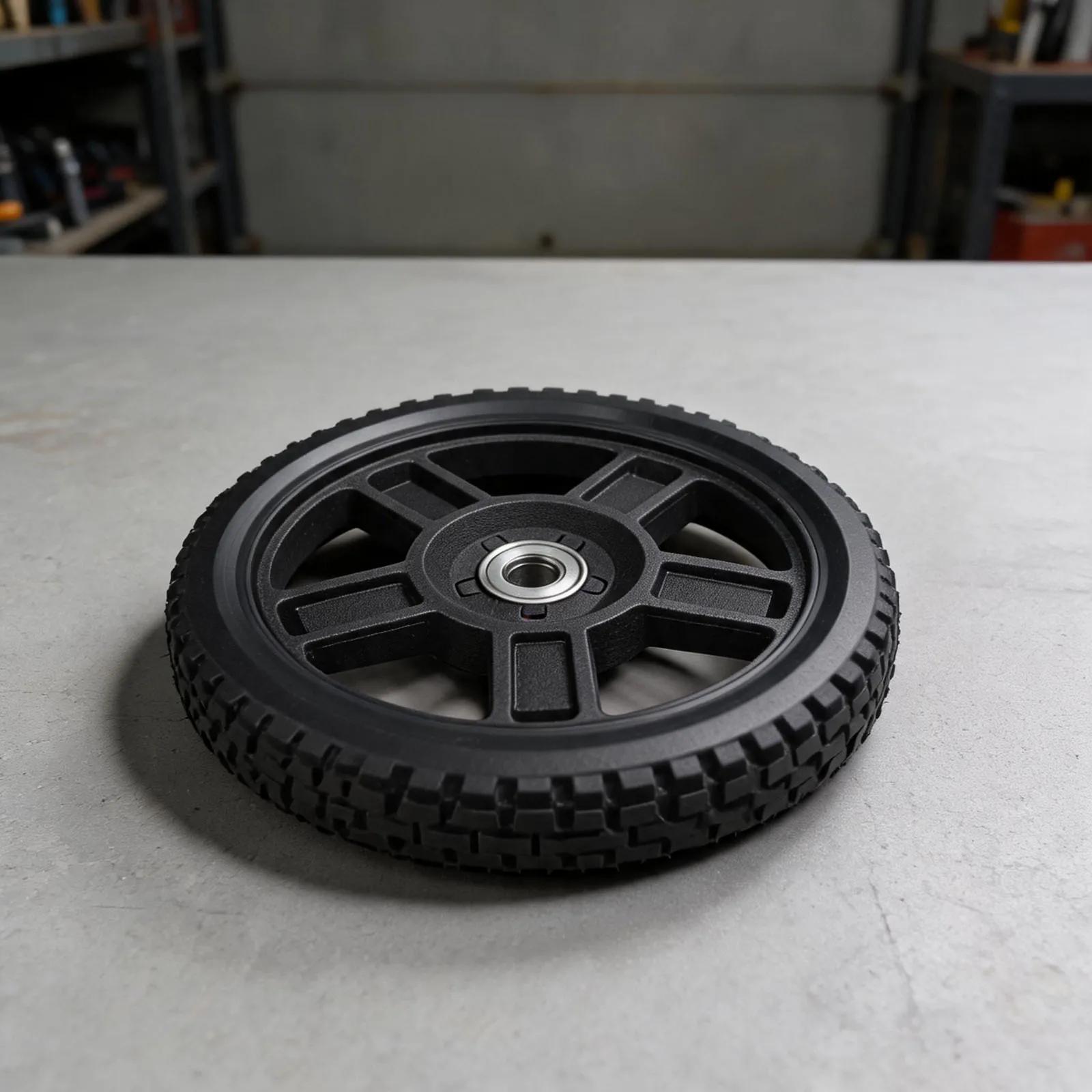 Standard Lawn Mower Wheel Replacement Set Intended for Use with Models Requiring Front and Rear Dimensional Alignment