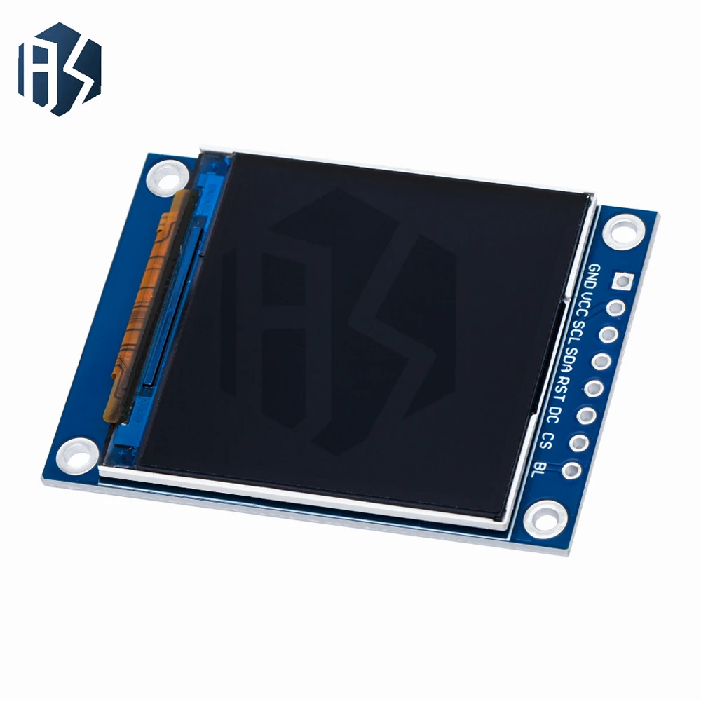 1,54-дюймовый модуль IPS TFT-дисплея — разрешение 240 × 240 HD, интерфейс SPI с драйвером ST7789 для Arduino/STM32/Raspberry Pi