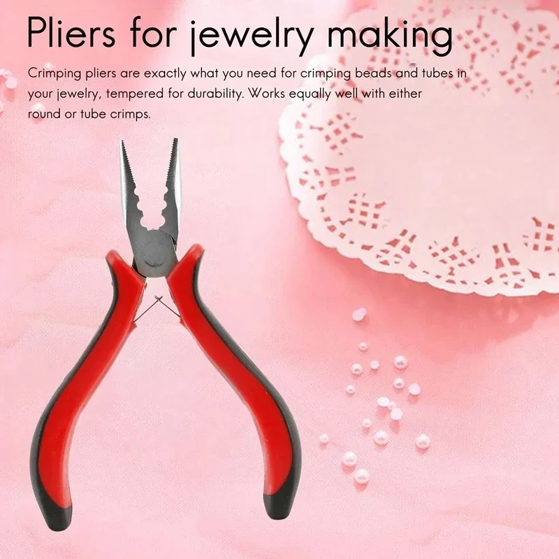 Hair Pliers Extension Tongs Tools 3 Holes Pliers for Micro Rings/Links Feather Hair Extensions Capsule Removing Tongs
