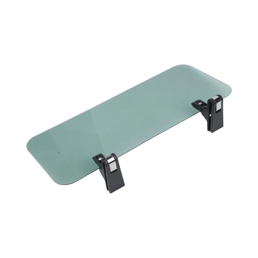 Car Sun Visor Extension with Adjustable Reach and Dual Clip Mounting System Compatible with Common Vehicle Types