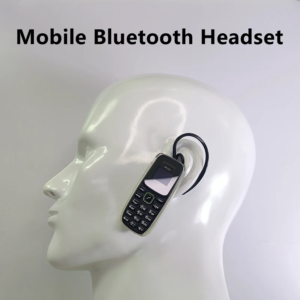 BM310 Unlocked Mini Mobile Phone Magic Voice Bluetooth Earphone Dual SIM Automatic Call Recording Low Radiation Small Cell Phone