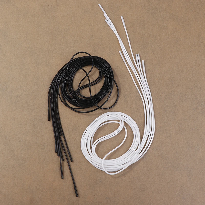 80/120cm Metal Wire Swivel Rope Shoe Rope Sneaker Shoe Laces Turnbuckle Repair Part Steel Wire Rope Firm No Tie Shoe Rope