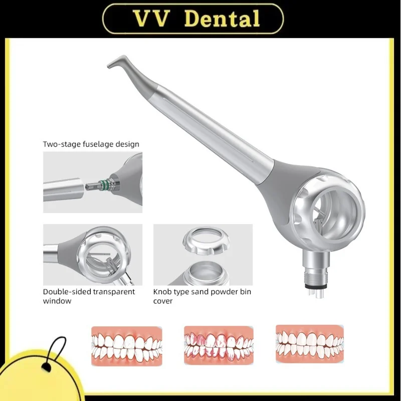 

VV Dental Portable Dental Sandblaster Gun PV-5: Supra/Subgingival Scaling & Air Polishing Tool