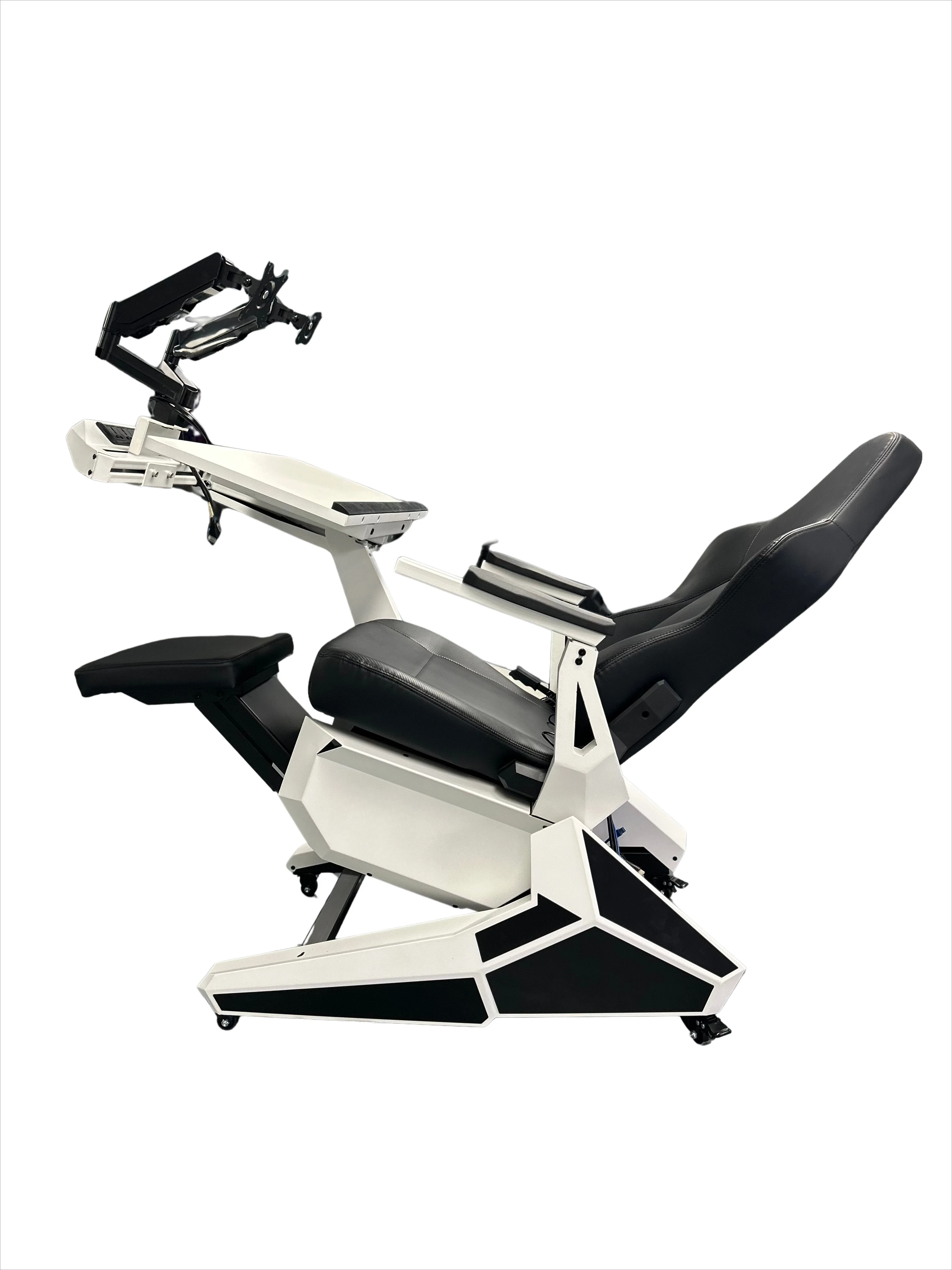 POD PRO Cheap Comfortable Recline Computer Cockpit Zero Gravity Chair Ergonomic Chair Workstation for 1-2 Monitors