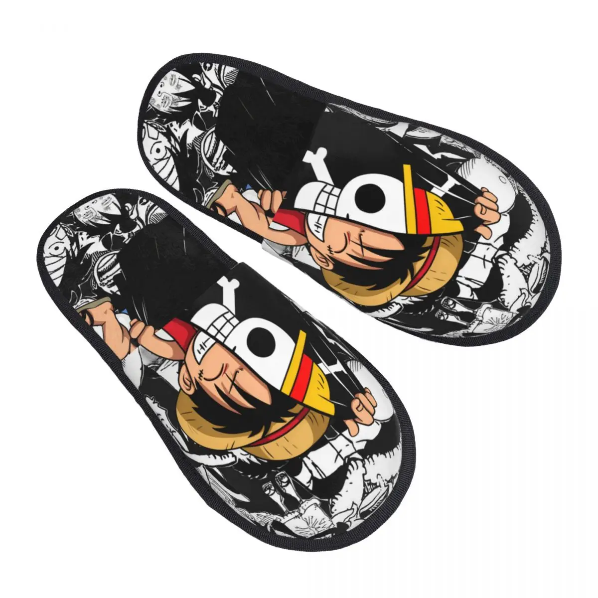 

Custom L-Luffyes Funny Soft Memory Foam House Slippers Women Hot Blooded Cozy Warm Anti-Skid Slipper