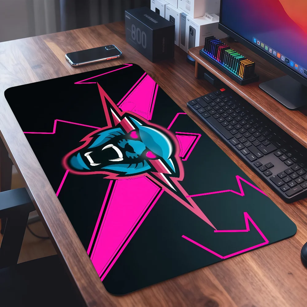 Internet celebrity M-Mr B-Beast Mouse Pad Square Office Gaming Desk Mat Waterproof Non-Slip Rubber Decorative